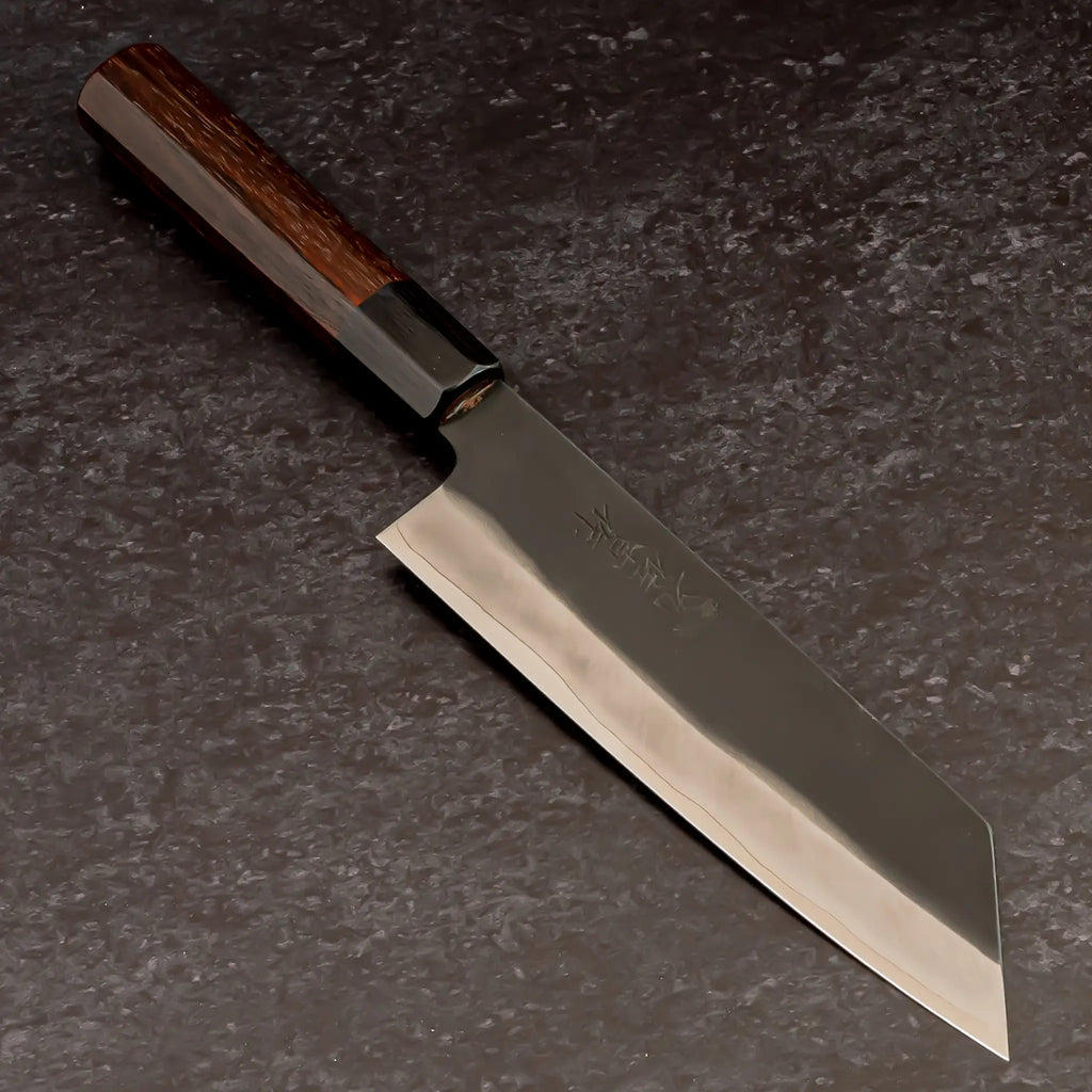 ZDP189 黒文化包丁190mm 紫檀八角柄