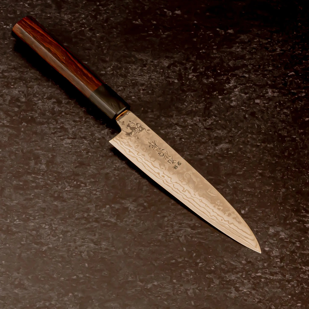 ZDP189 ダマスカスペティ150mm 紫檀八角柄